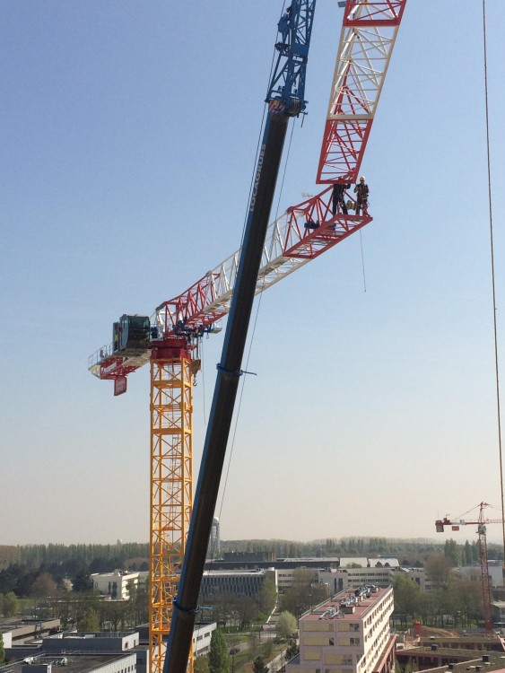 Montage Grue à tour RAIMONDI MRT 294